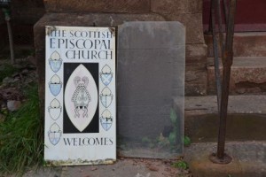 Tatty old Church sign
